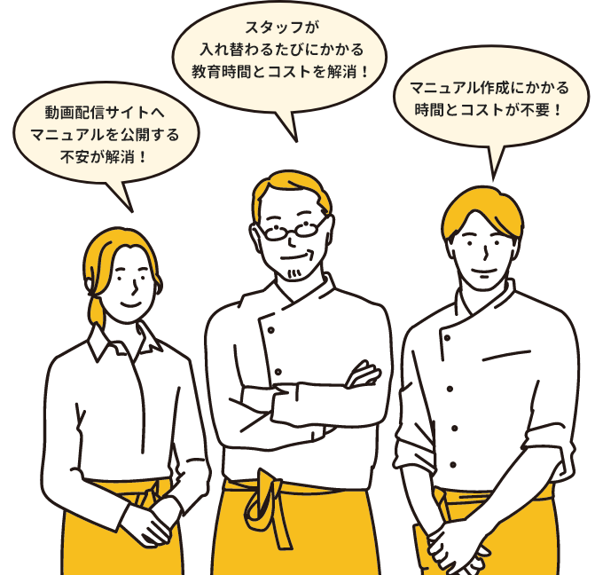 飲食店オーナー様のお悩み